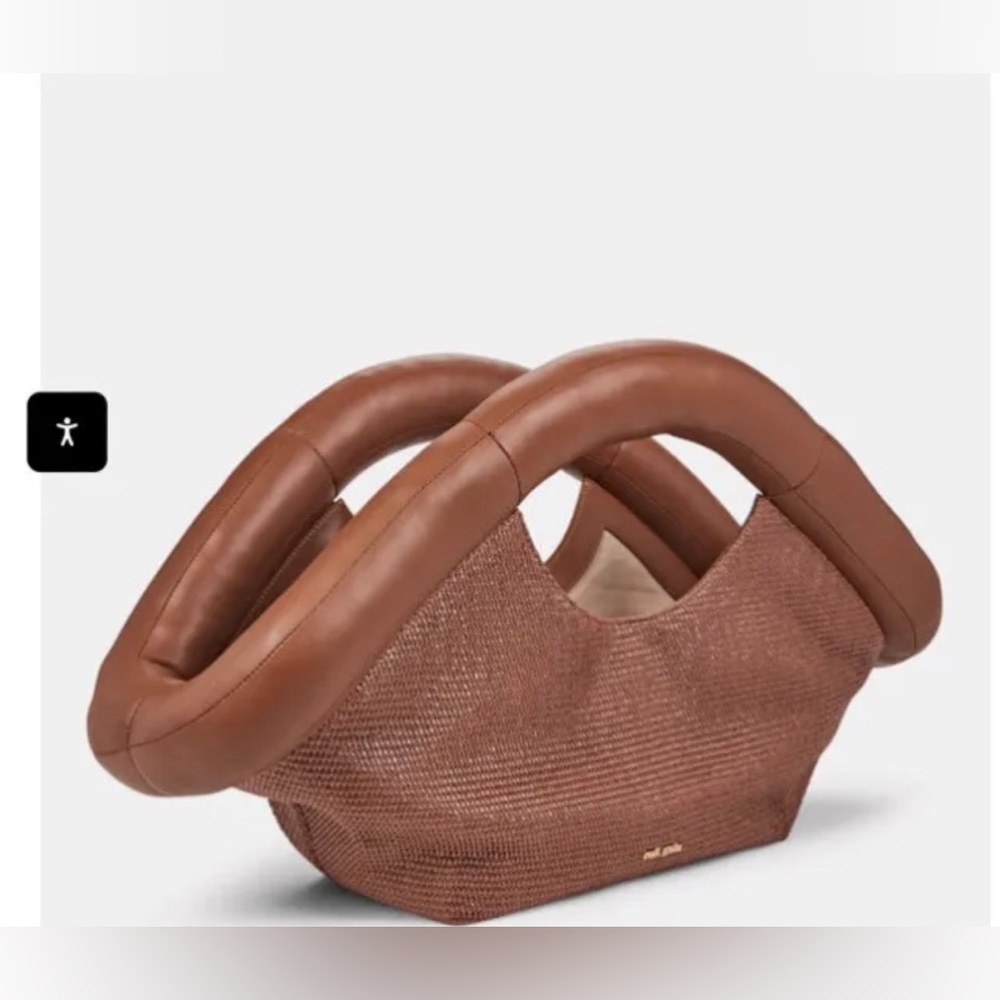 Cult Gaia Elodie Top Handle Auburn bag - Picture 6 of 11